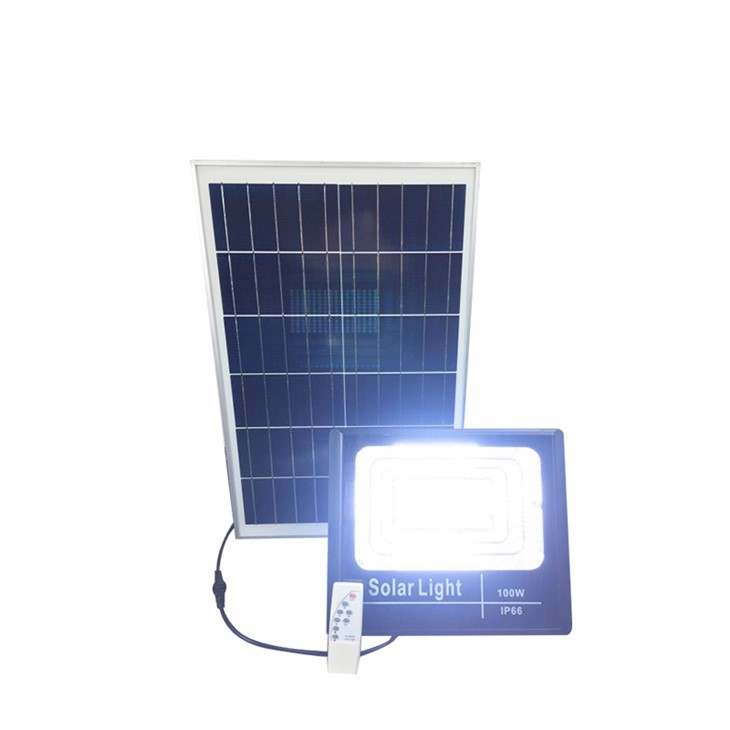 Solar Flood Light With Wireless Remote