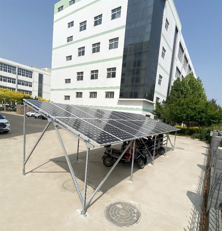 Off Grid Solar Panel Shed For Electric Bikes